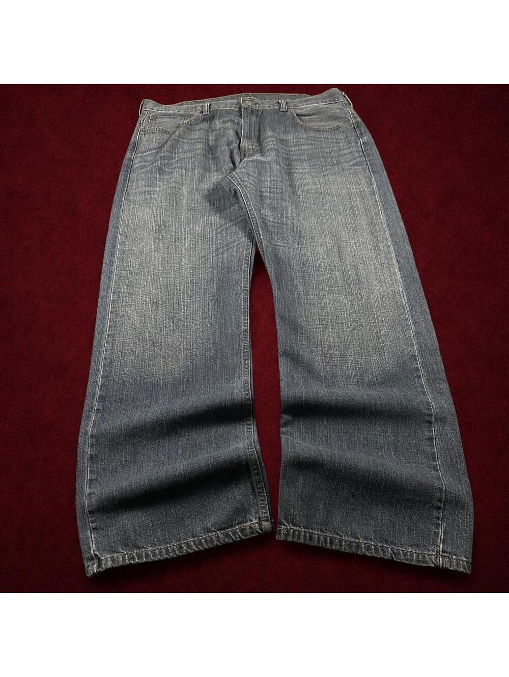 Y2K skater grunge indie Levi’s 569 loose straight baggy jeans - fits 38x30